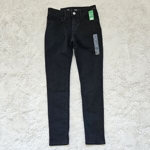 GapKids Girls Super Skinny Jeans w Stretch in Black Size 10